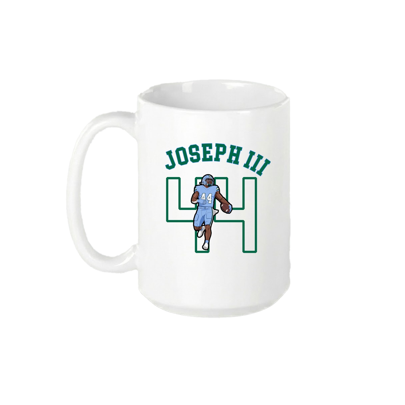15oz Coffee Mug — Shirsey Arch in White