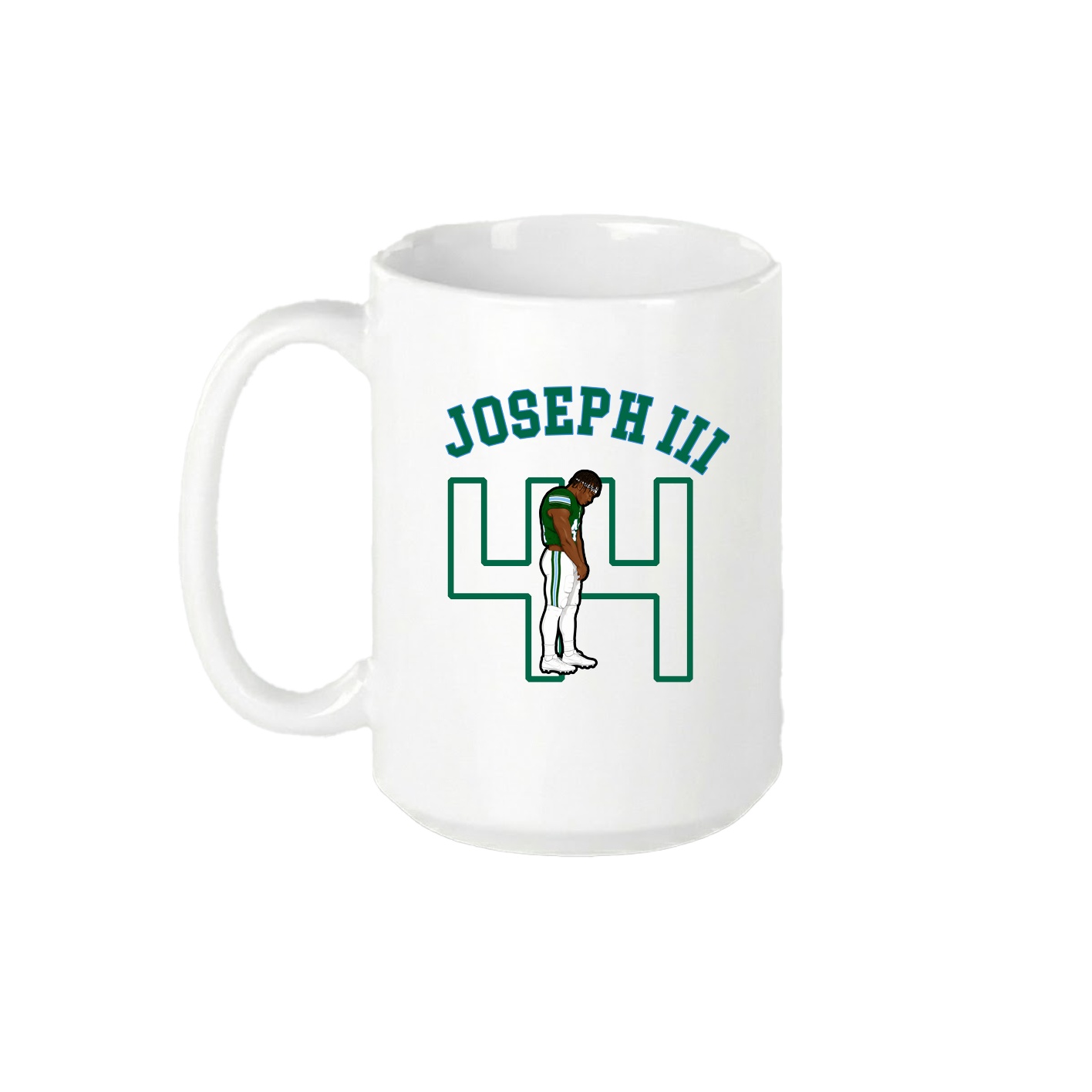 15oz Coffee Mug — Shirsey Arch in White