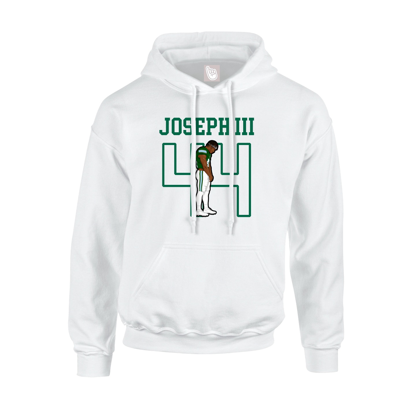 Youth Hoodie — Shirsey in White