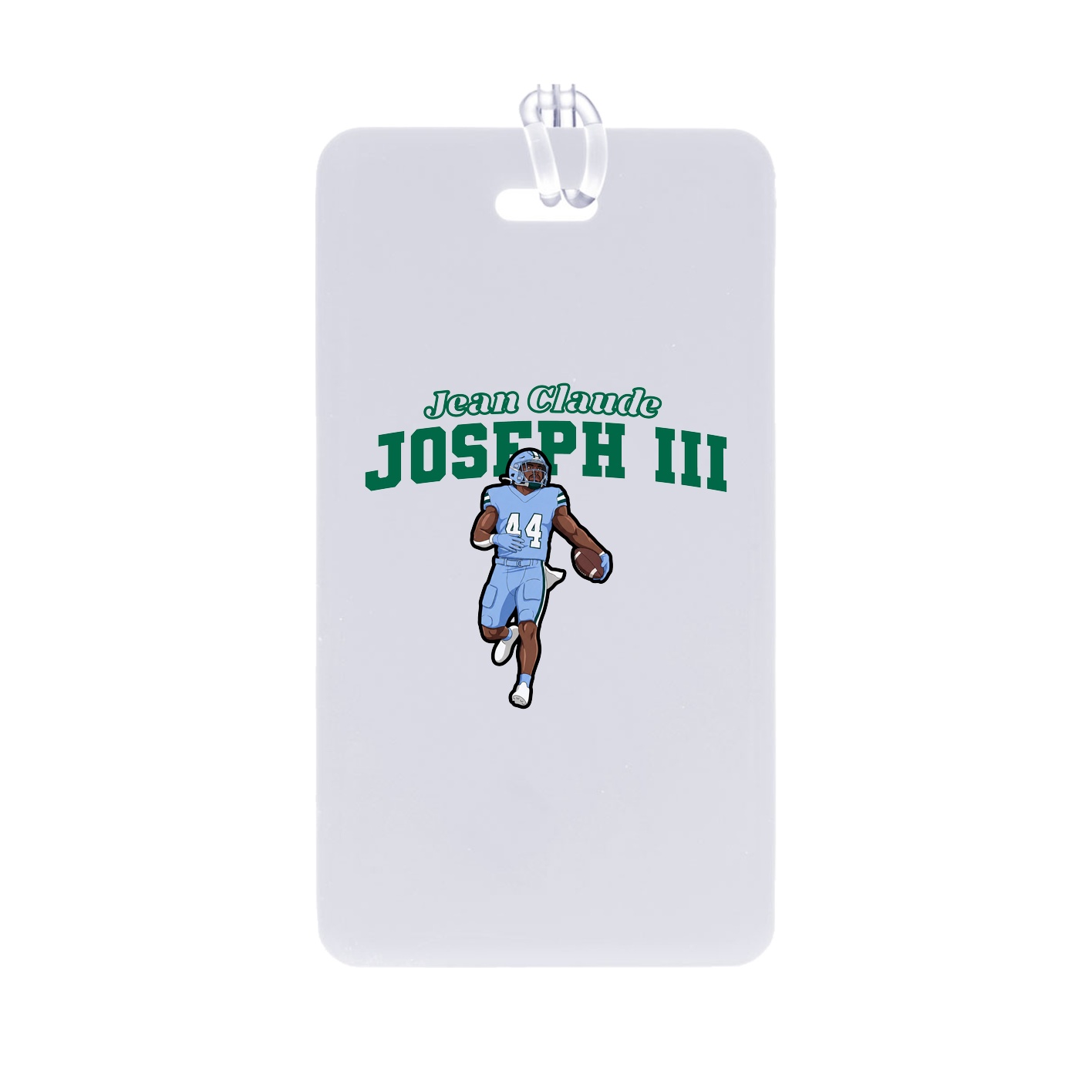 Bag Tag — Name Arch in Classic