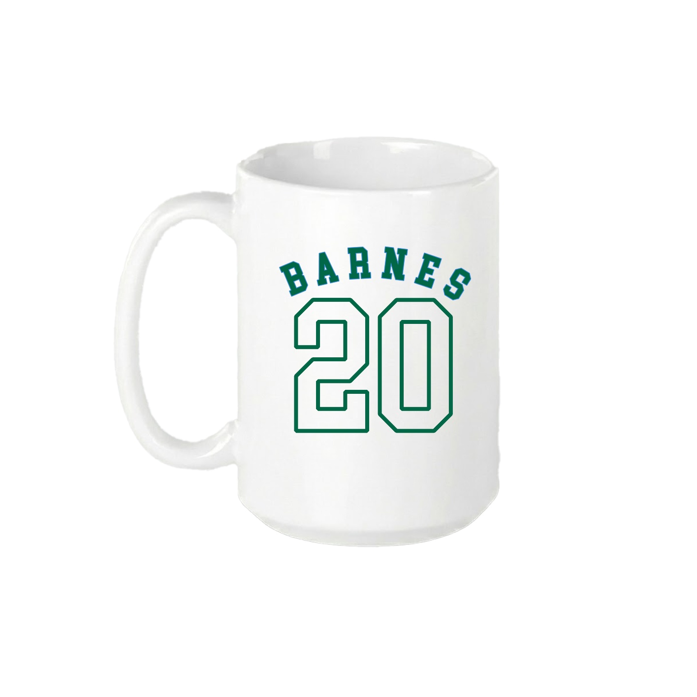 15oz Coffee Mug — Shirsey Arch in White