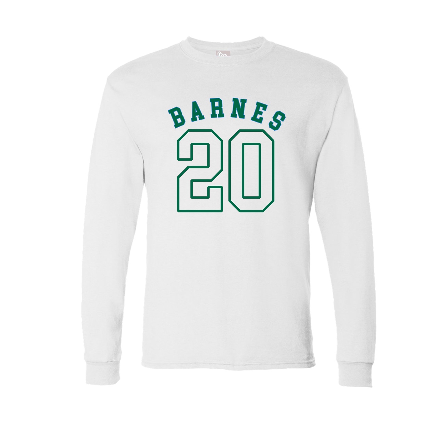 Long Sleeve Tee — Shirsey Arch in White