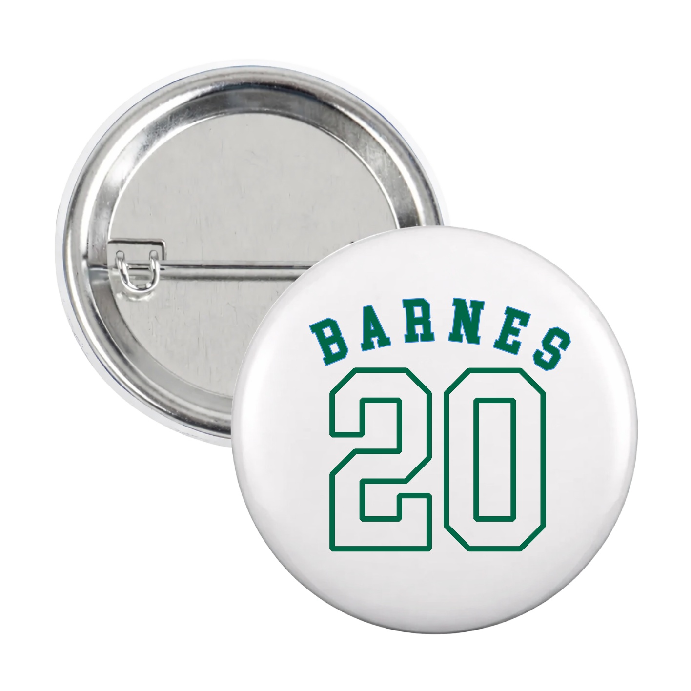Game Day Button — Shirsey Arch in White