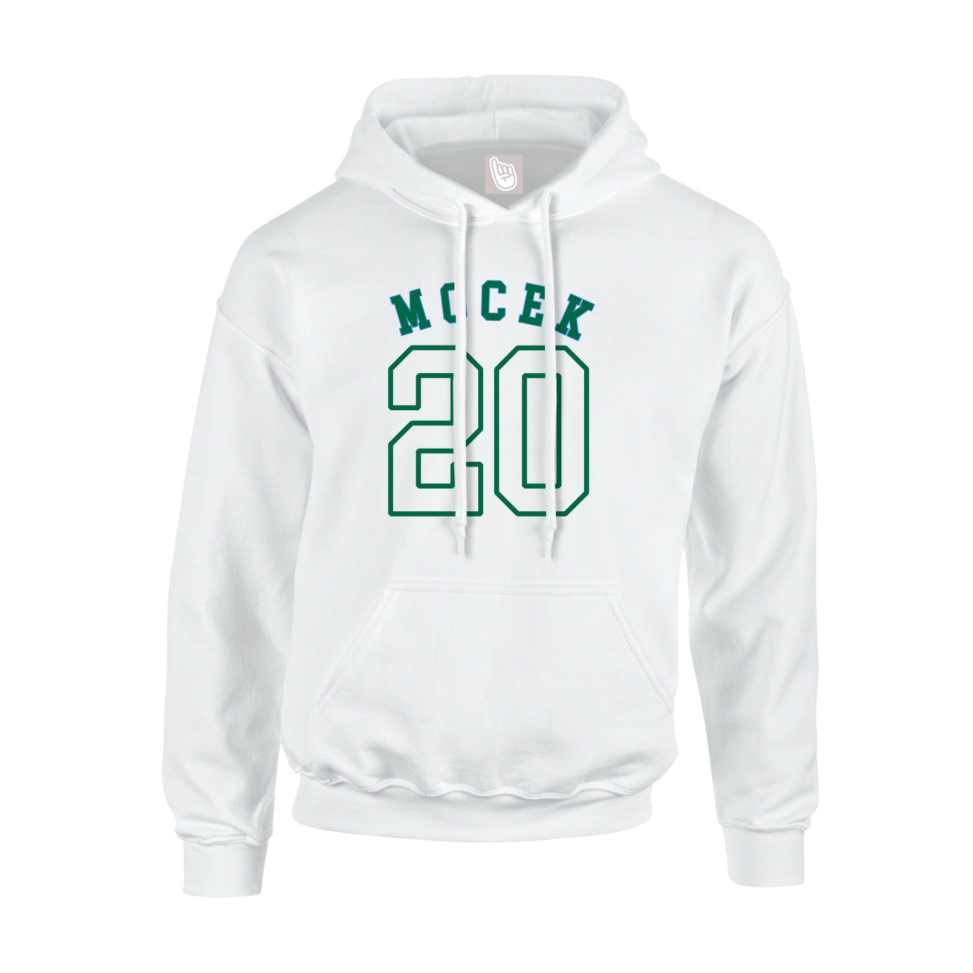 Youth Hoodie — Shirsey Arch in White