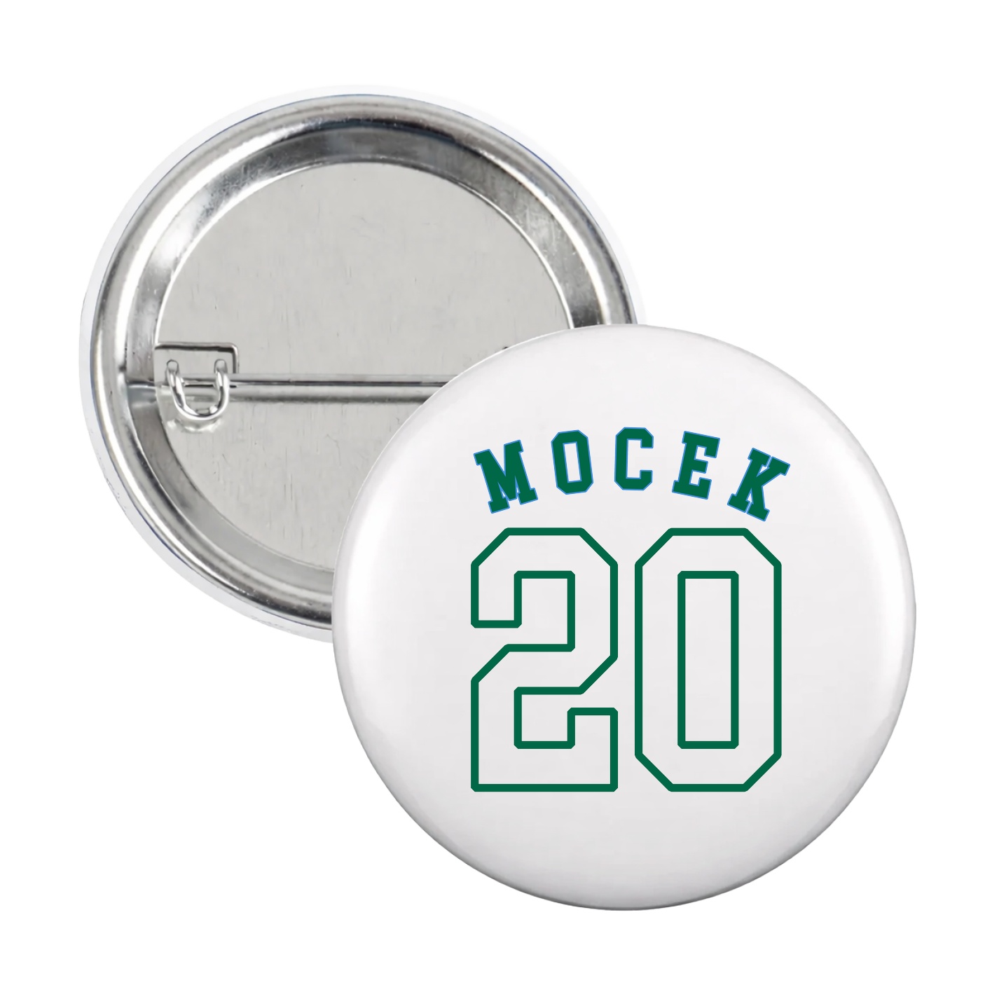 Game Day Button — Shirsey Arch in White
