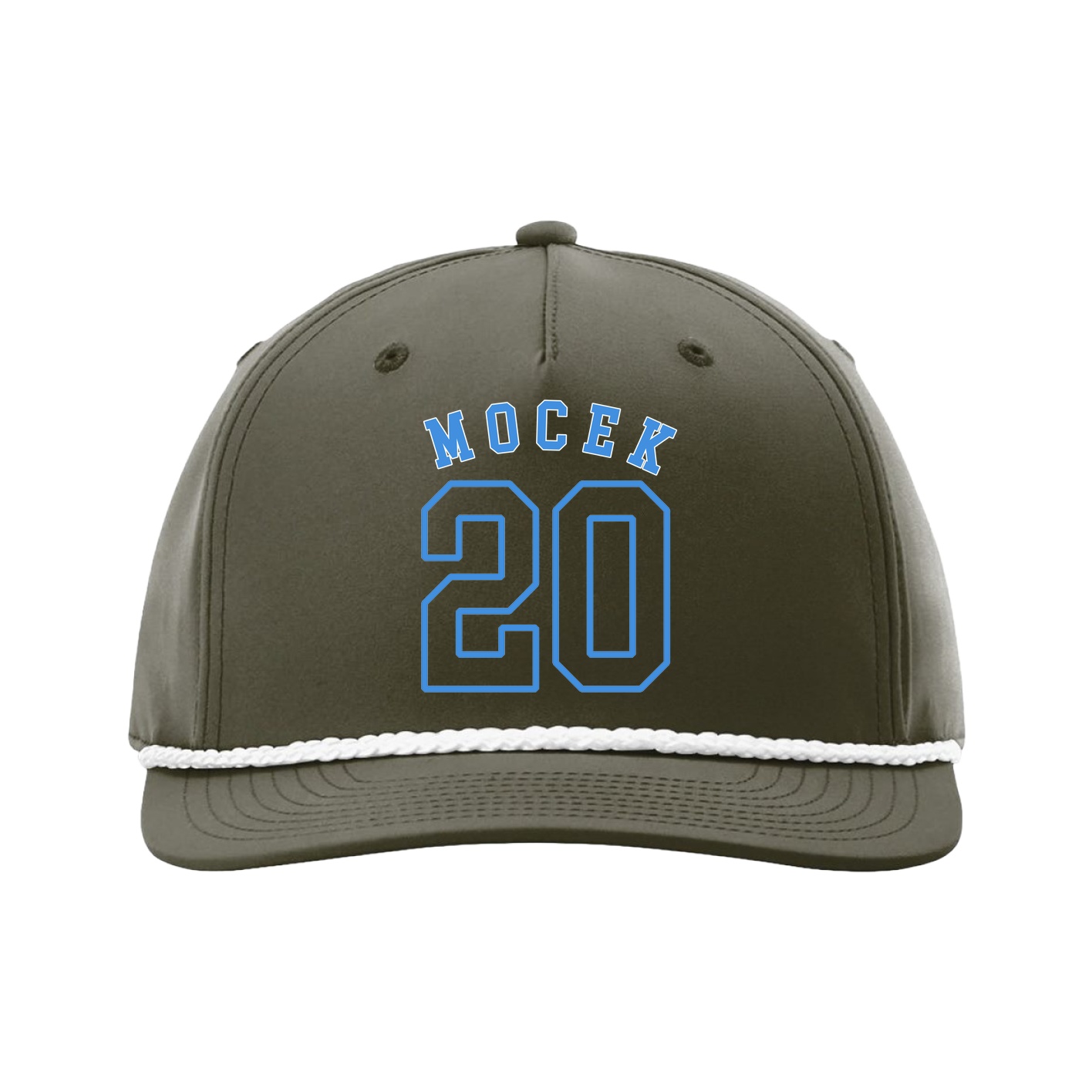 Five-Panel Classic Rope Cap — Shirsey Arch in Green