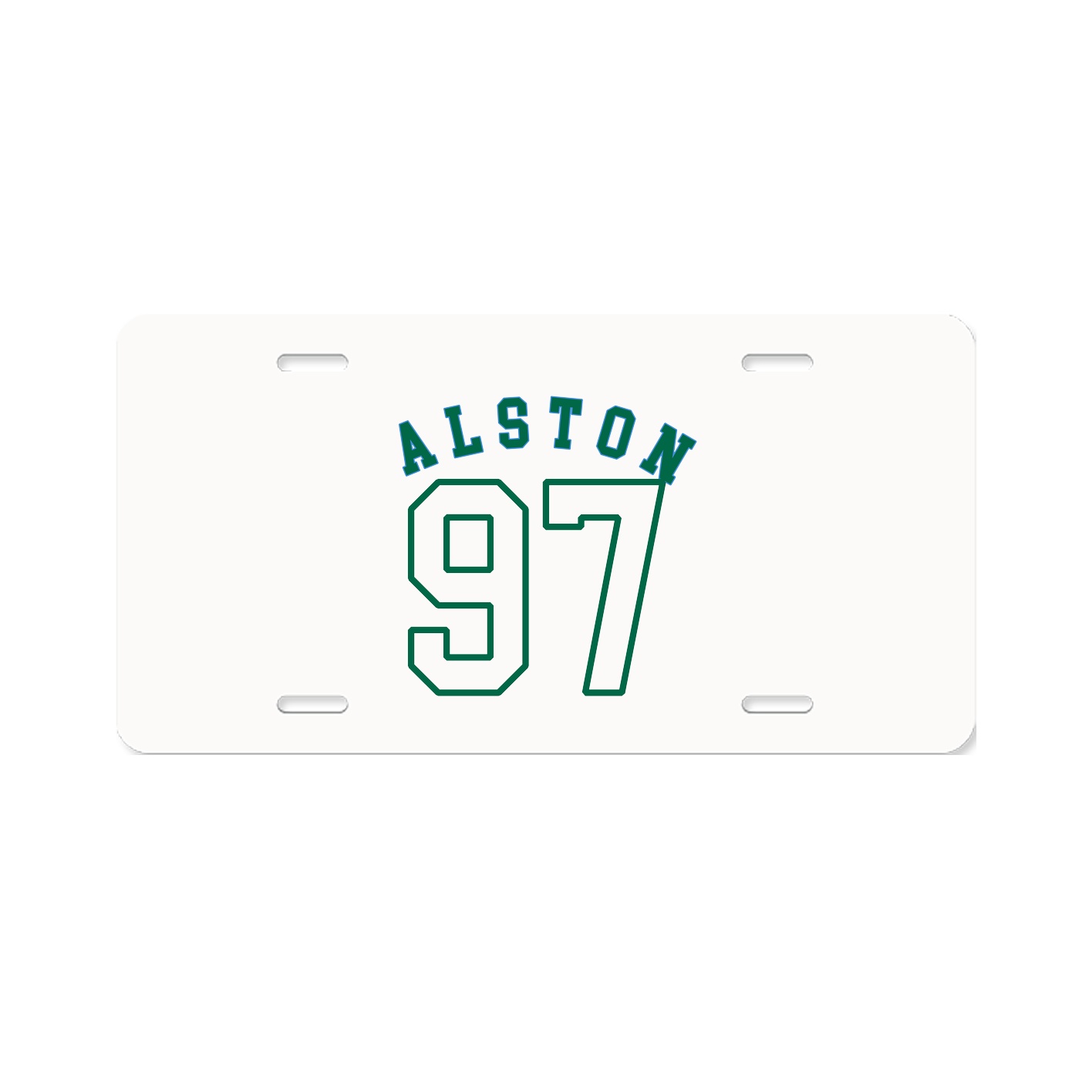 License Plate — Shirsey Arch in Classic
