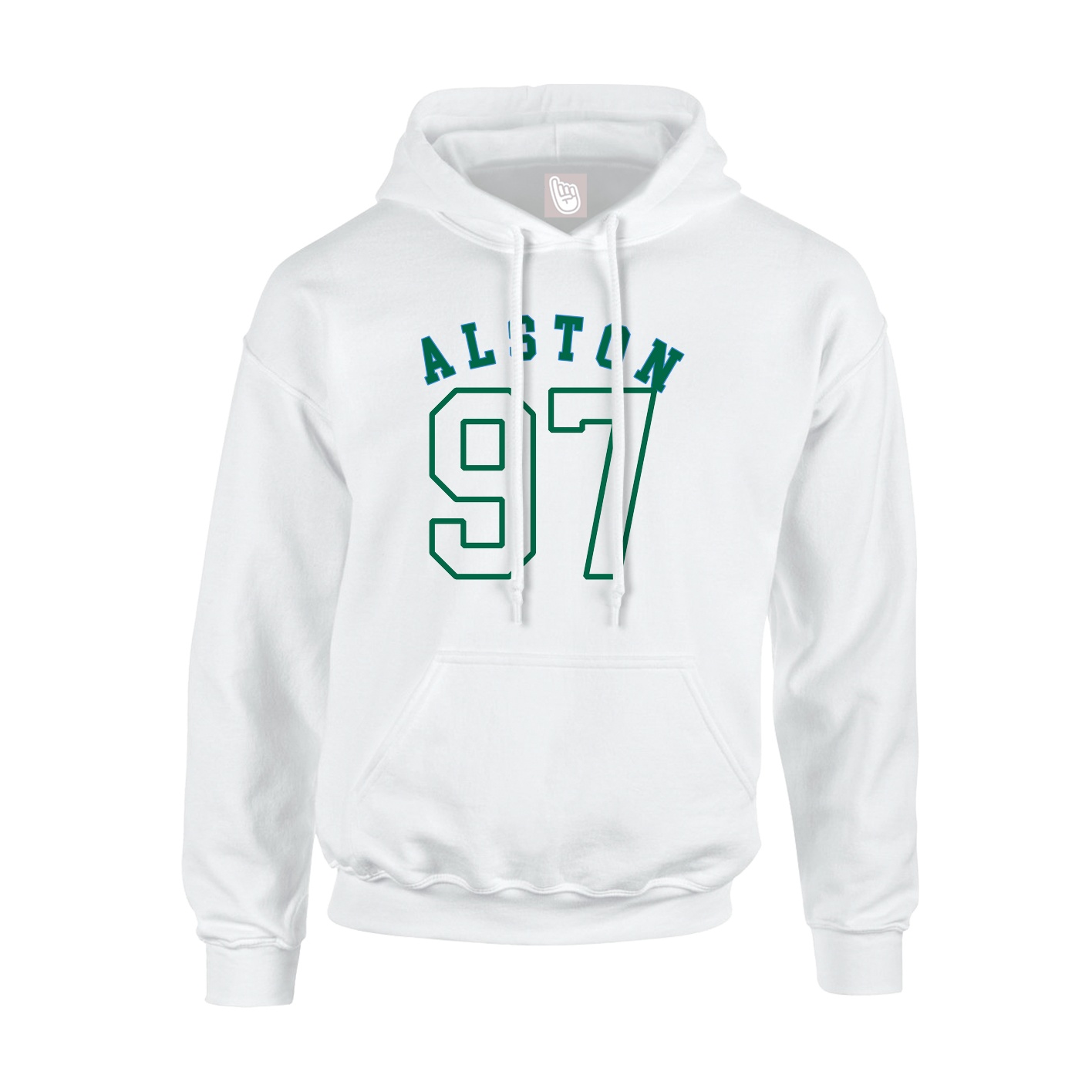 Hoodie — Shirsey Arch in White
