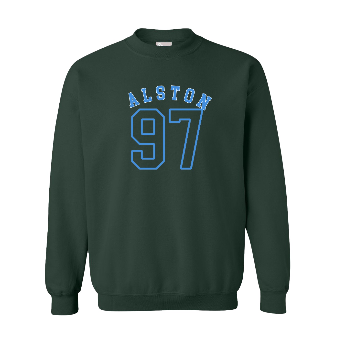 Fleece Crew — Shirsey Arch in Green