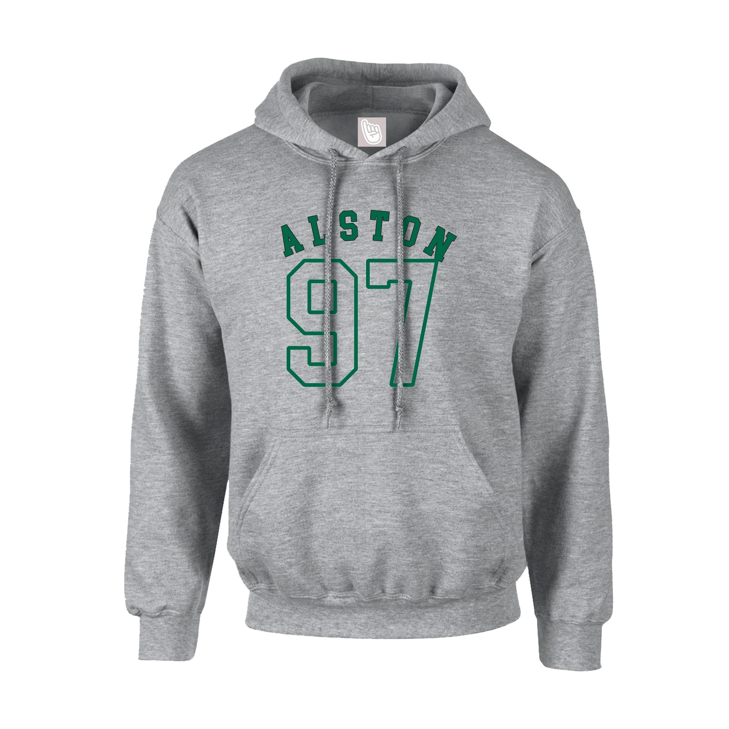 Youth Hoodie — Shirsey Arch in Grey