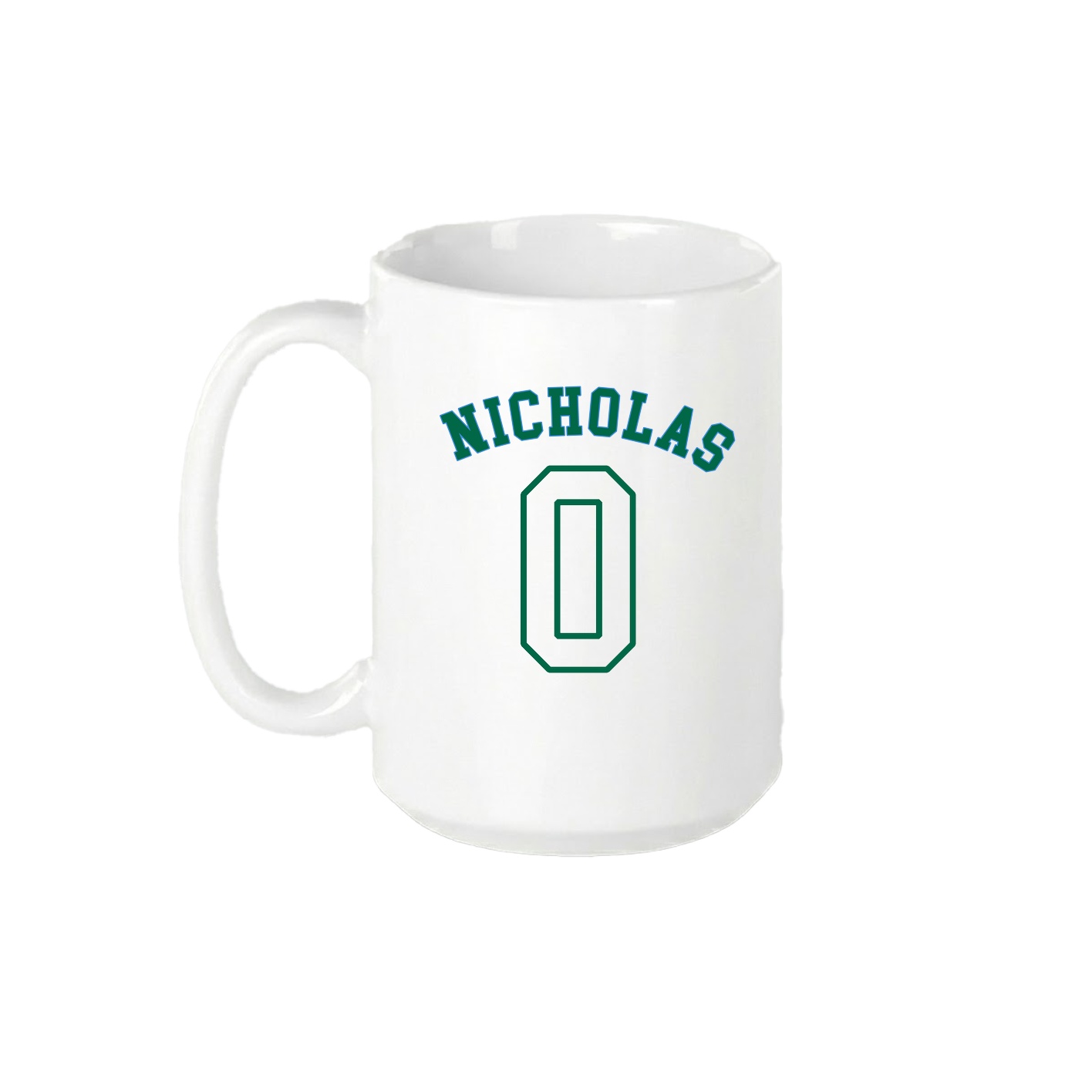 15oz Coffee Mug — Shirsey Arch in White