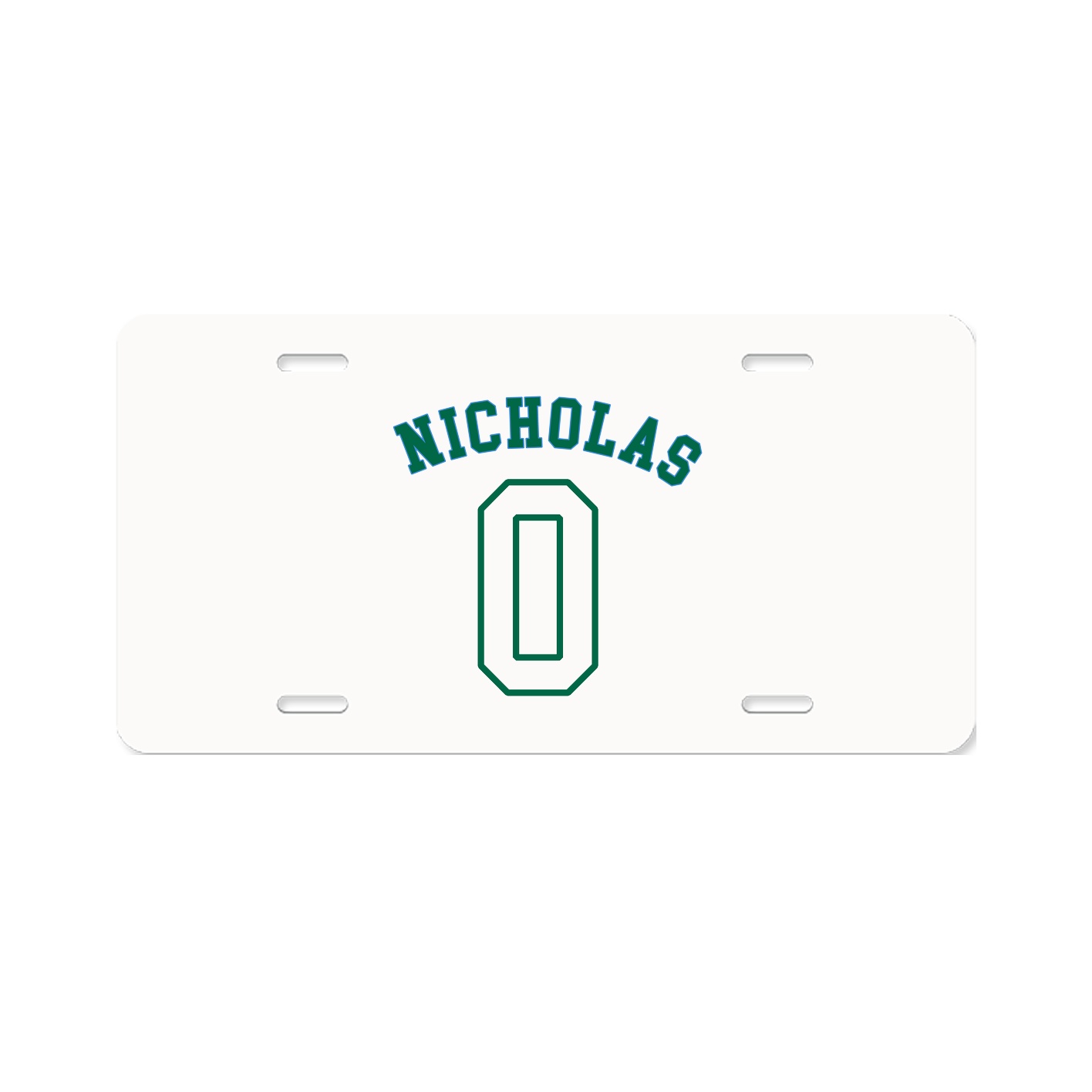 License Plate — Shirsey Arch in Classic