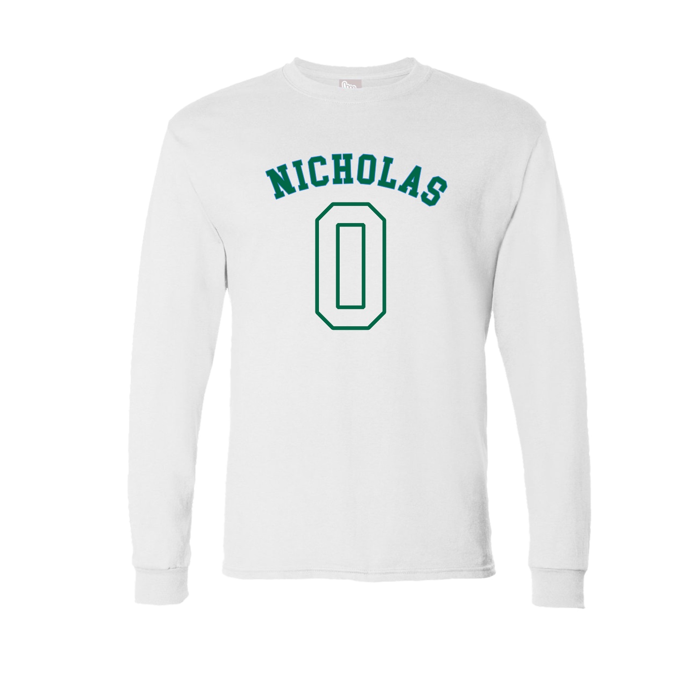 Long Sleeve Tee — Shirsey Arch in White