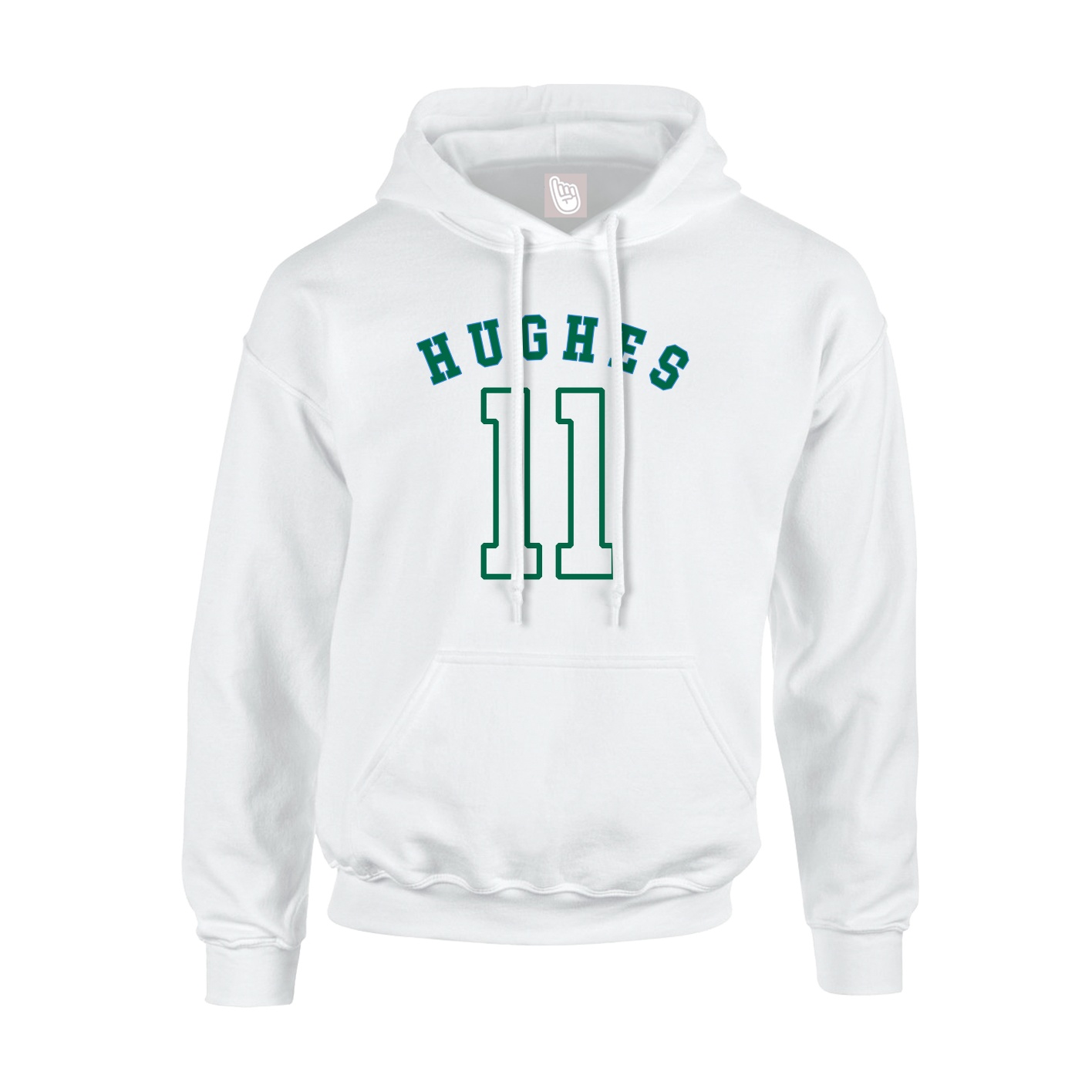 Hoodie — Shirsey Arch in White