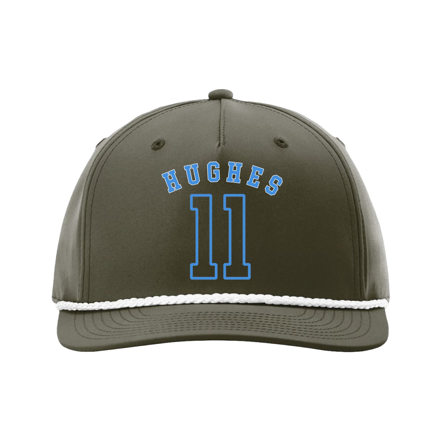 Five-Panel Classic Rope Cap — Shirsey Arch in Green