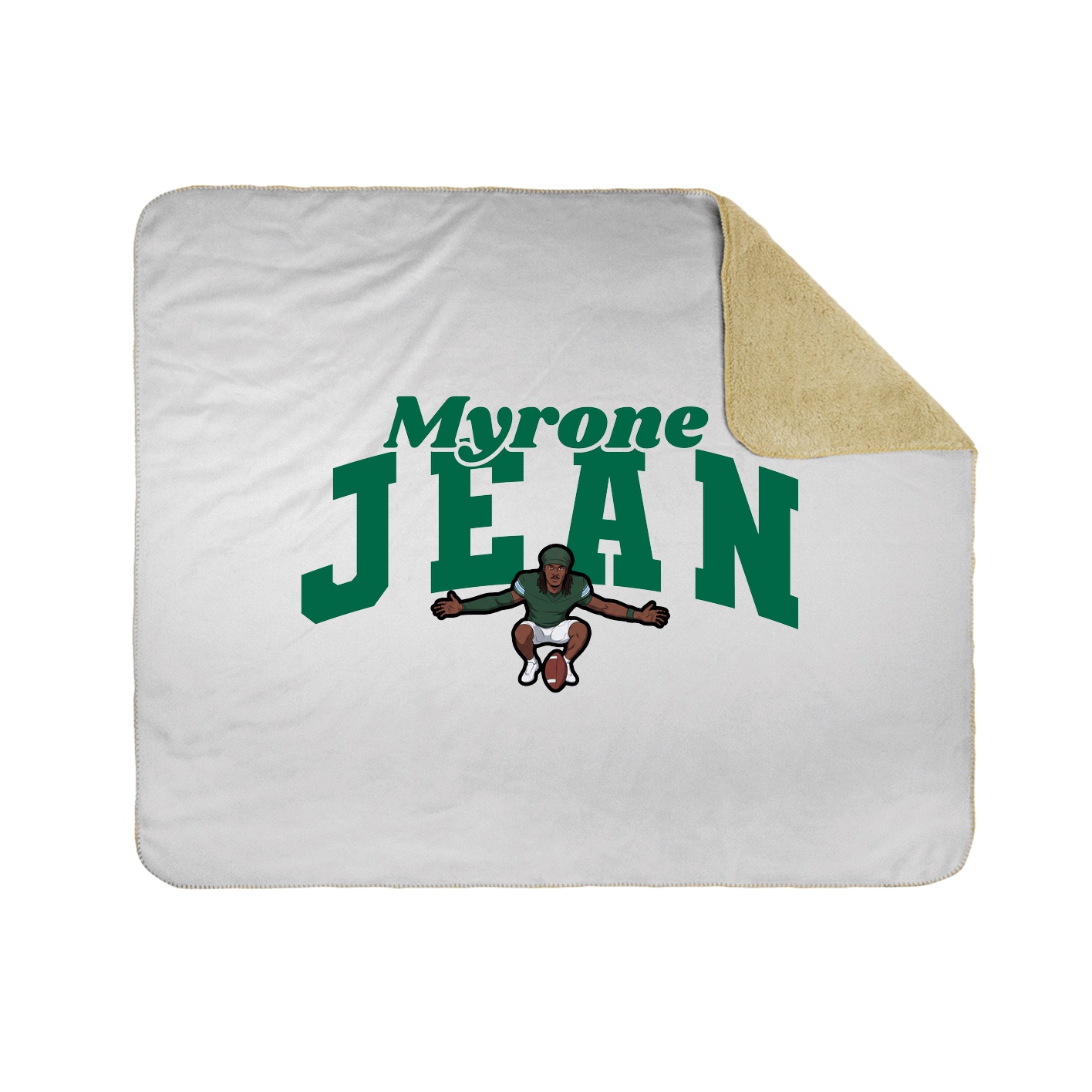 Throw Blanket — Signature Arch in White