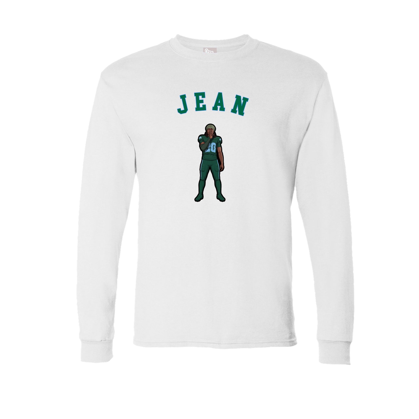 Long Sleeve Tee — Shirsey Arch in White