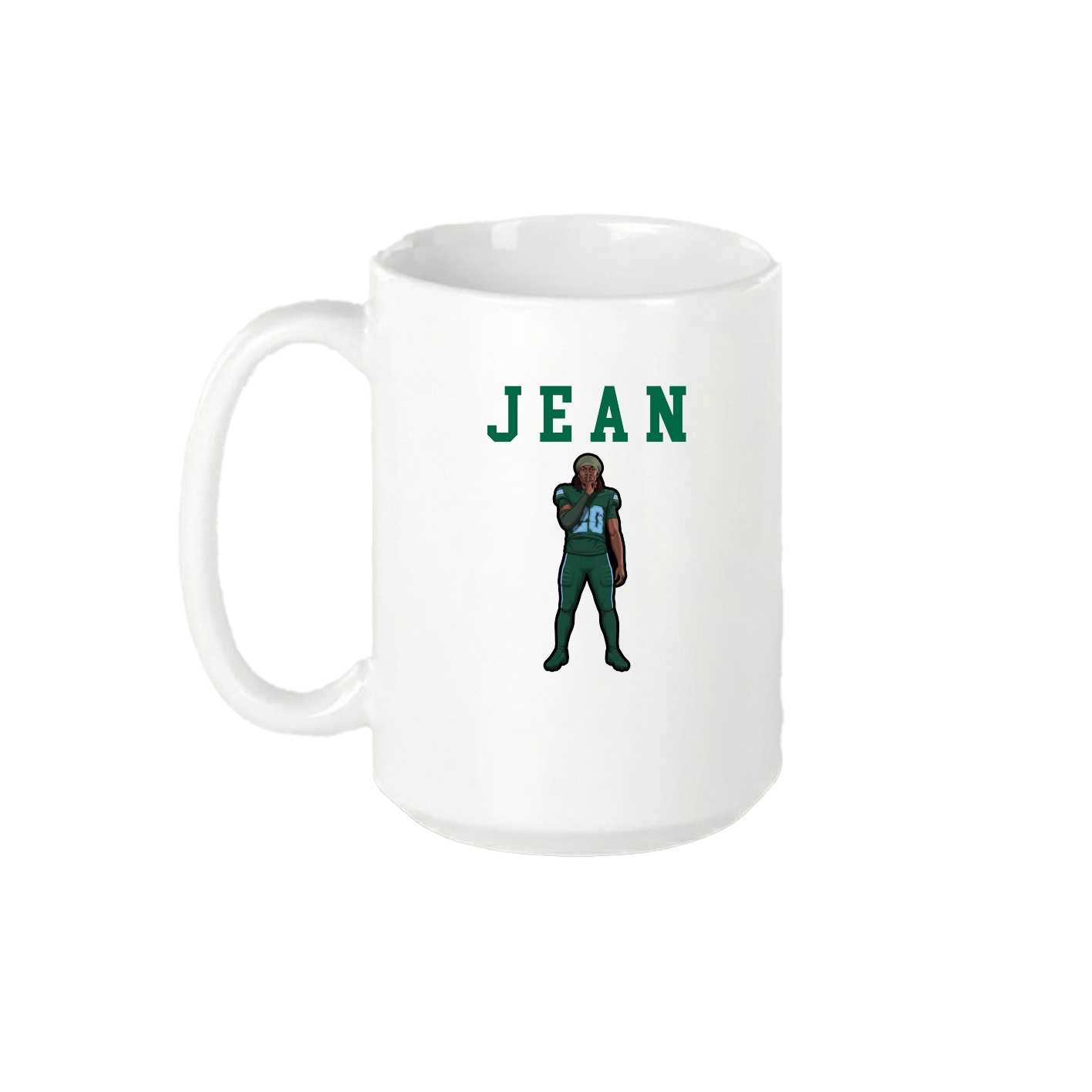 15oz Coffee Mug — Shirsey in White