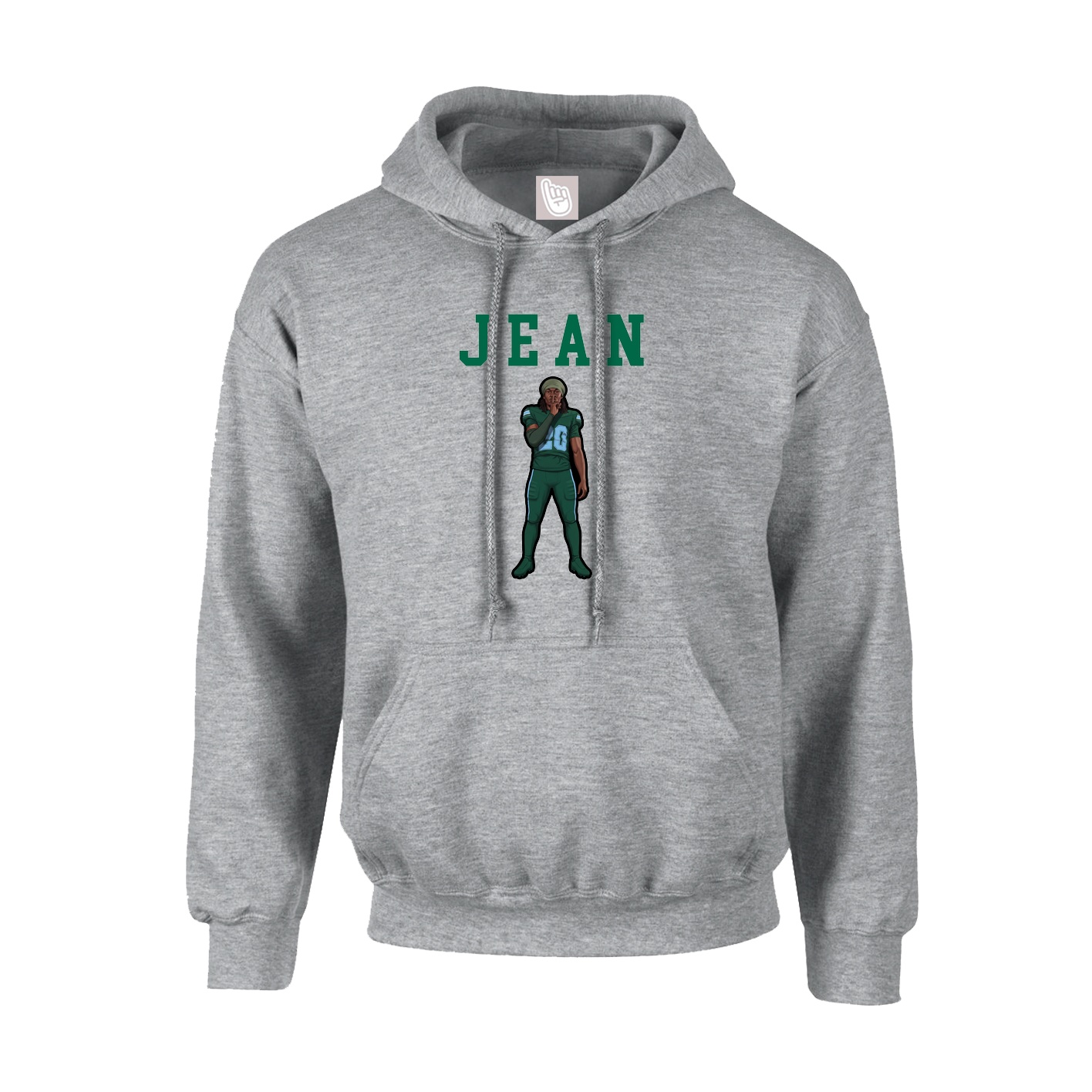Hoodie — Shirsey in Grey