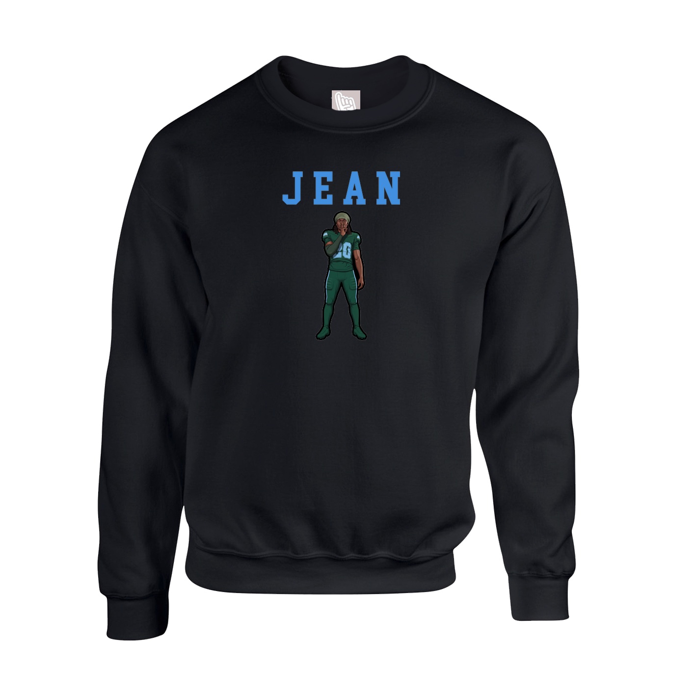 Fleece Crew — Shirsey in Black