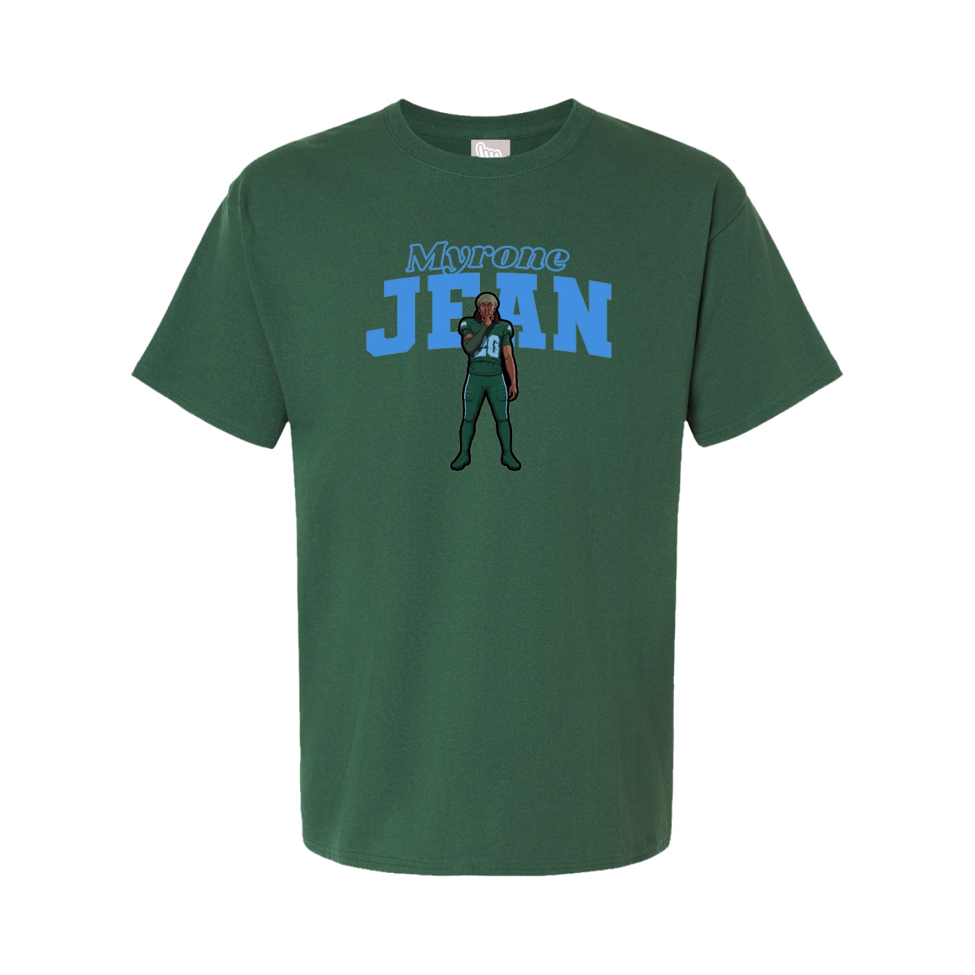 Tee — Name Arch in Green