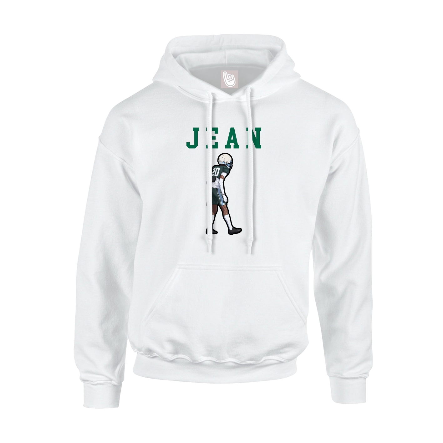 Hoodie — Shirsey in White