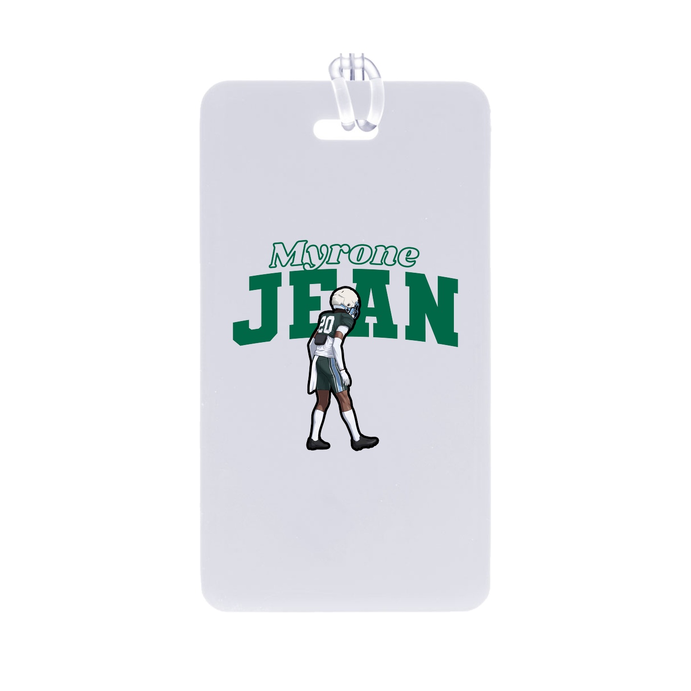 Bag Tag — Name Arch in Classic