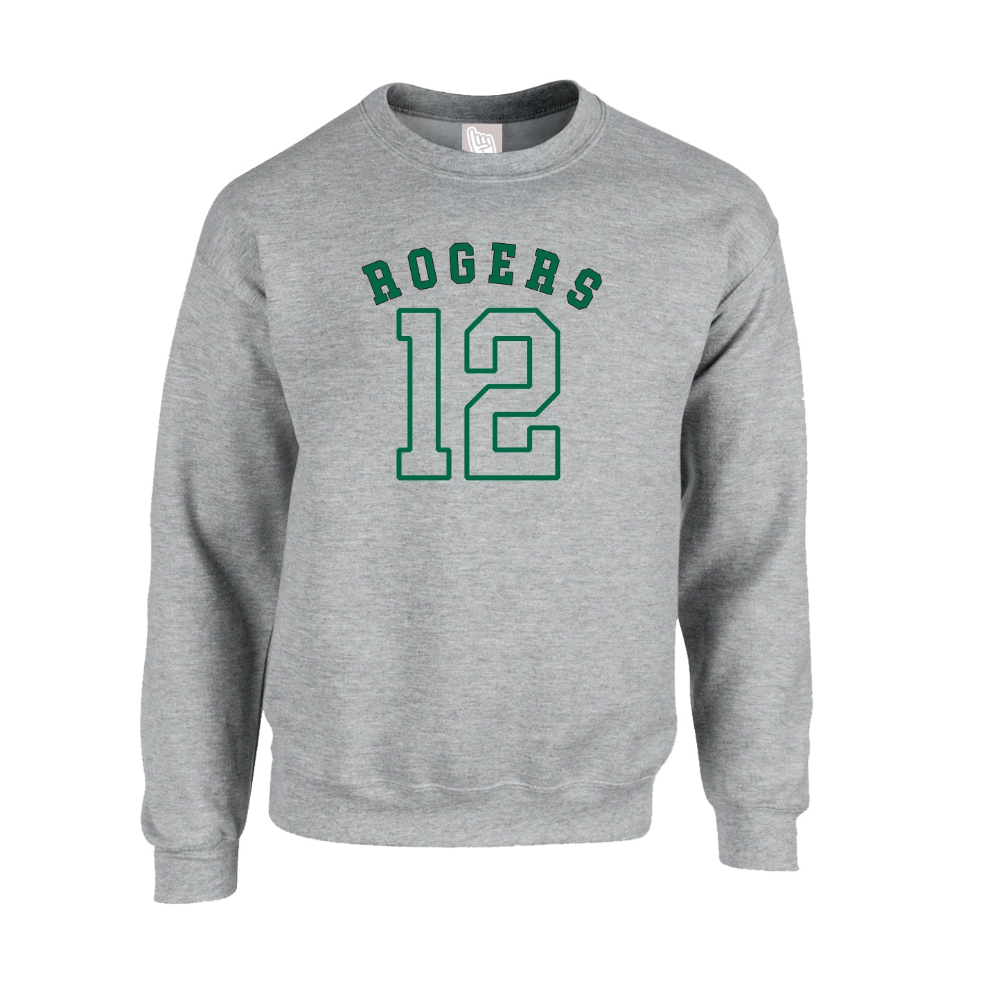 Fleece Crew — Shirsey Arch in Grey