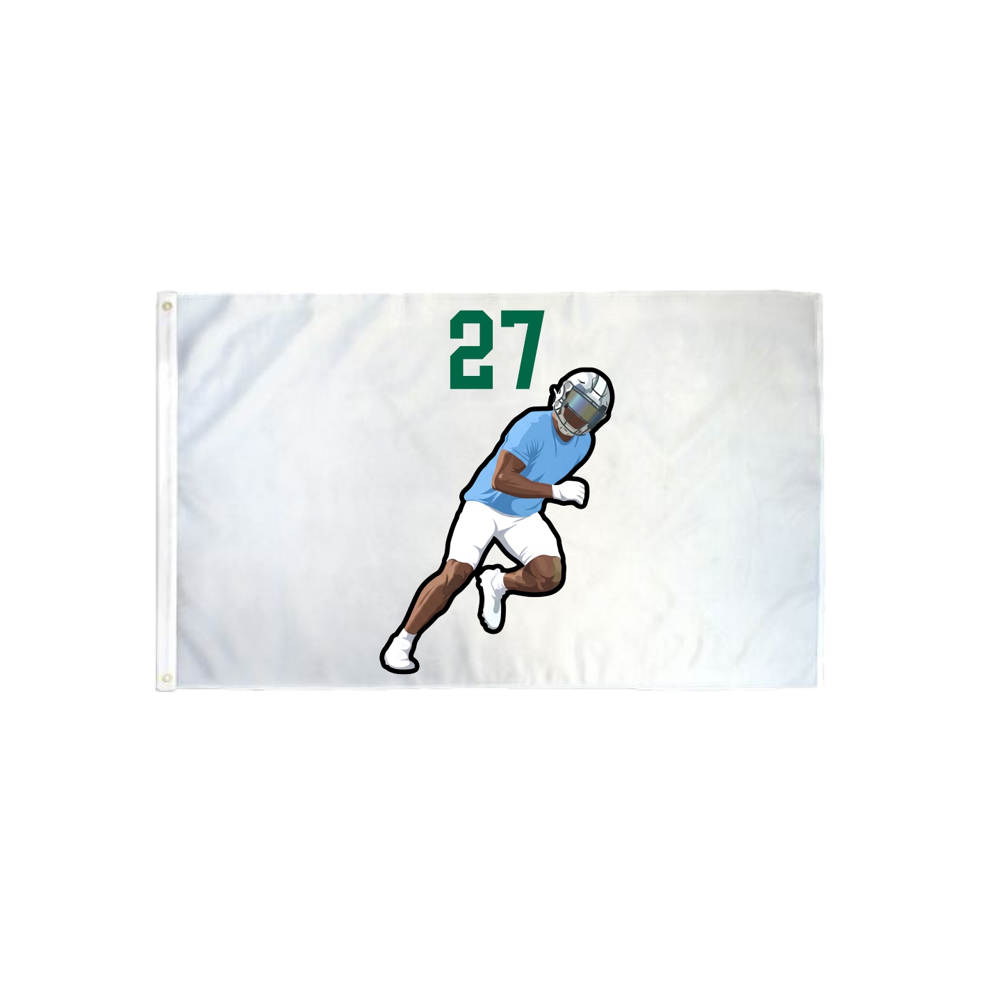 3x5 Flag — Number Top in Classic