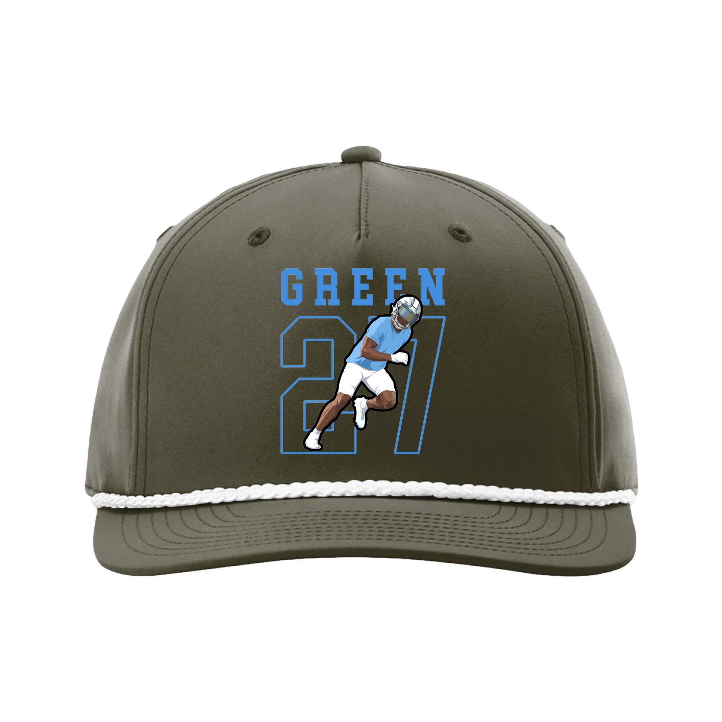 Five-Panel Classic Rope Cap — Shirsey in Green