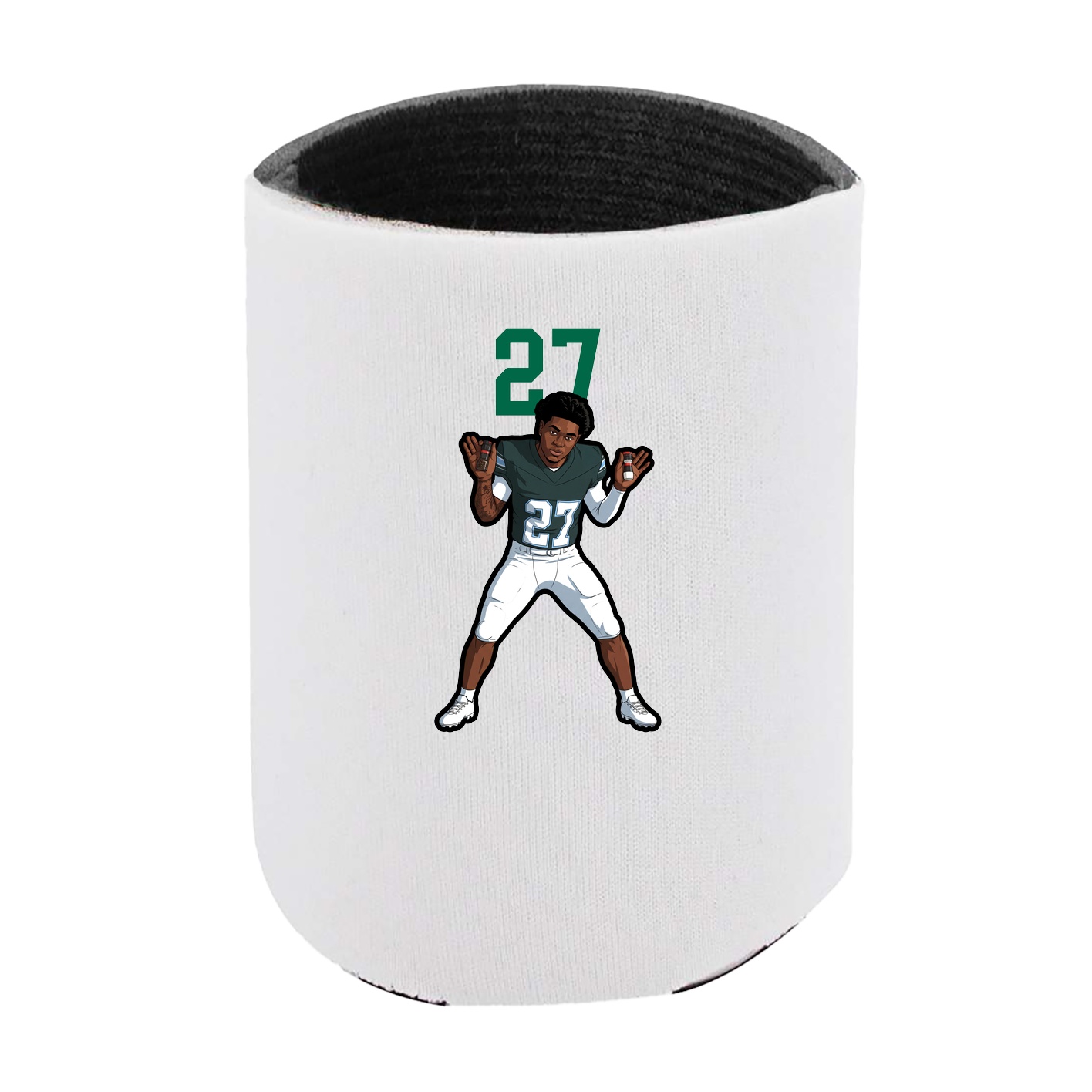 Can Holder — Number Top in White