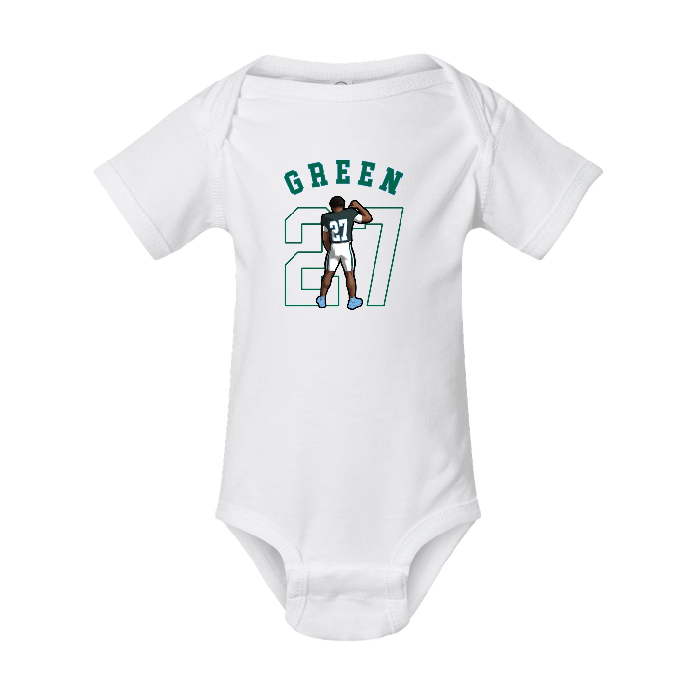 Baby Onesie — Shirsey Arch in White