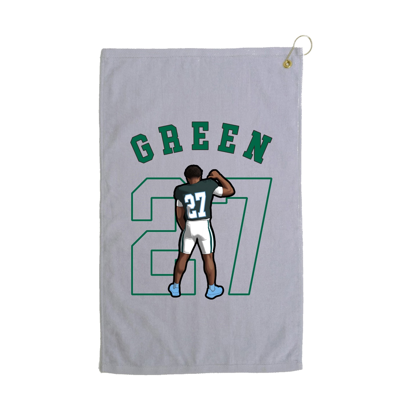 Golf Towel — Shirsey Arch in Grey