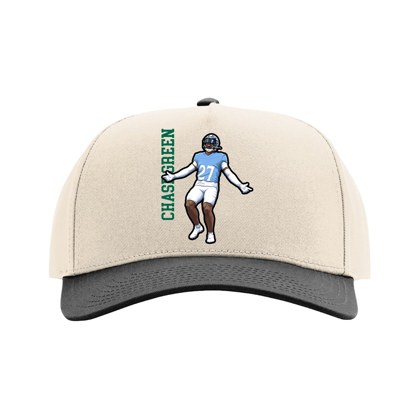 Full Fabric Five-Panel Champ Cap