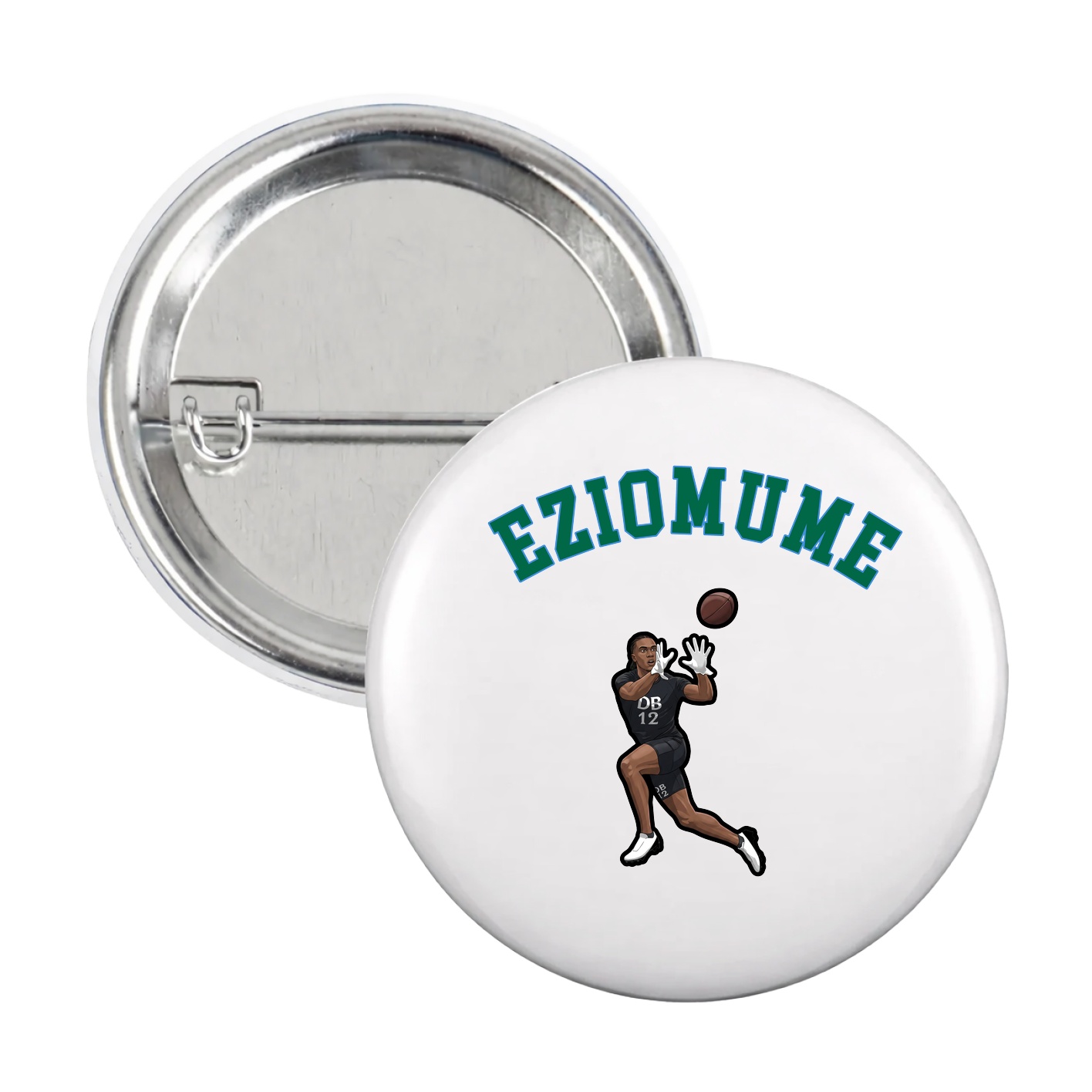 Game Day Button — Shirsey Arch in White