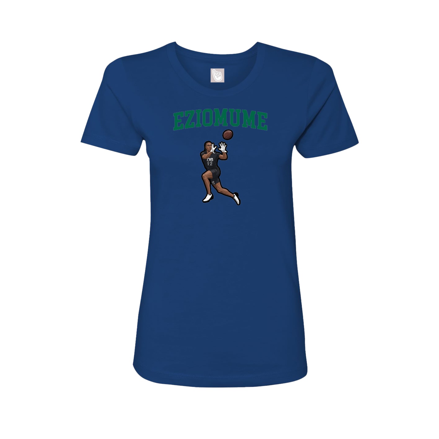Fitted Women's Tee — Shirsey in Royal