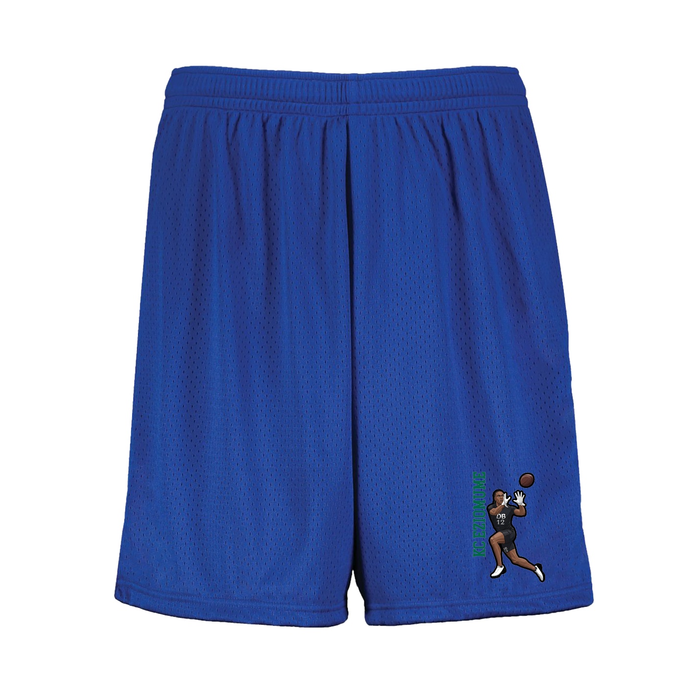 Shorts — Name Vertical in Royal