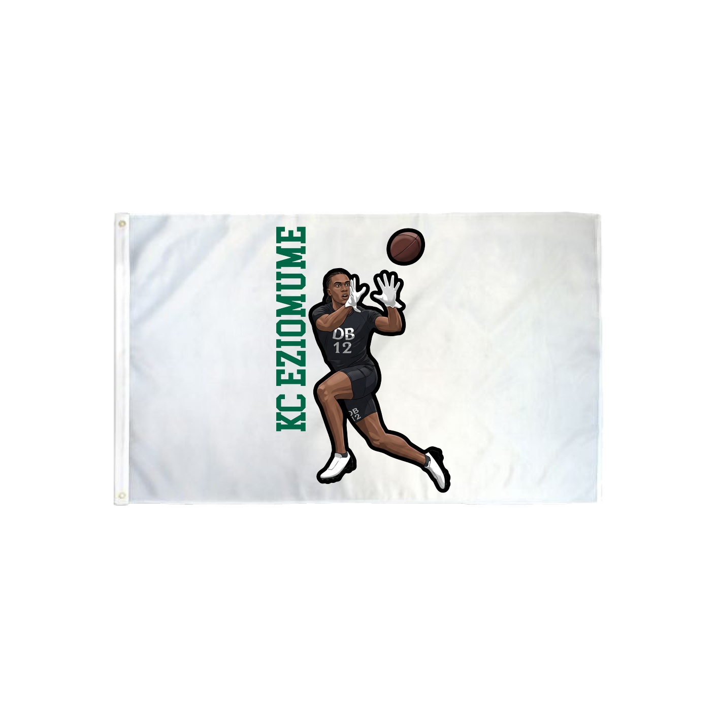 3x5 Flag — Name Vertical in Classic