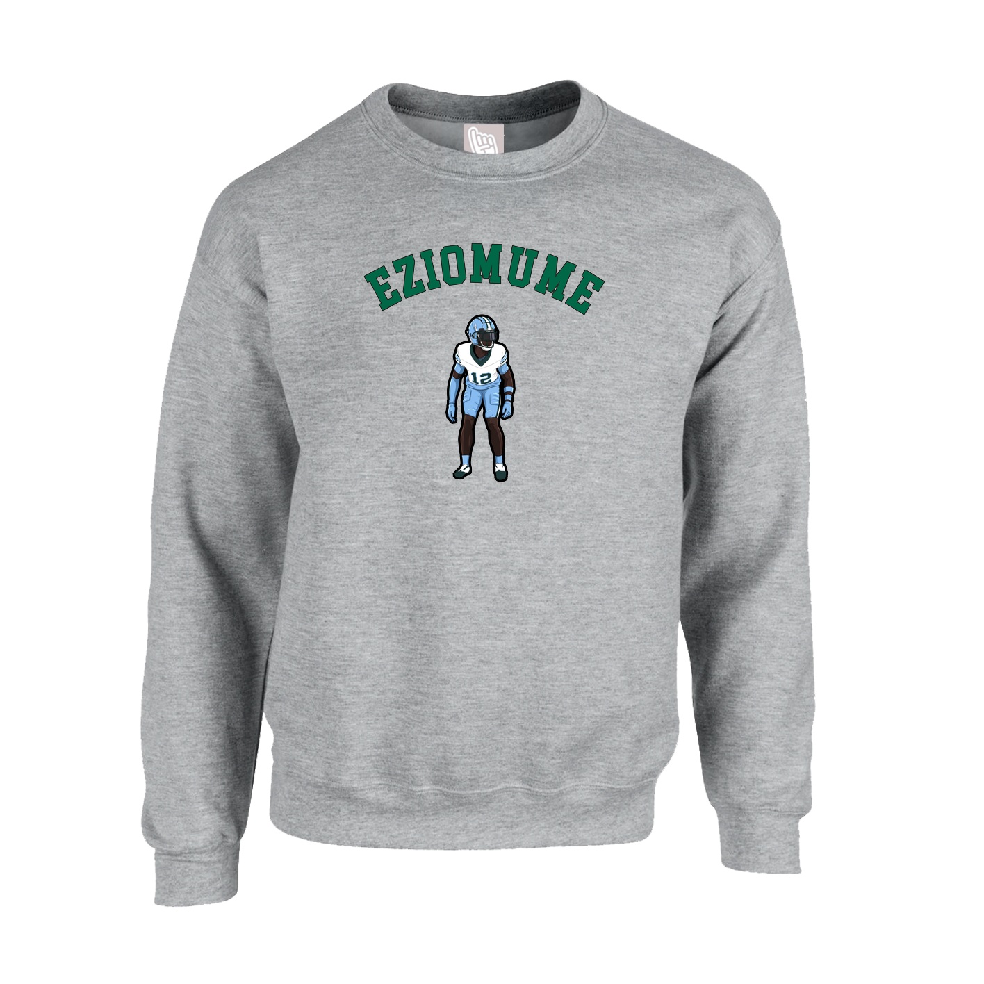 Fleece Crew — Shirsey Arch in Grey
