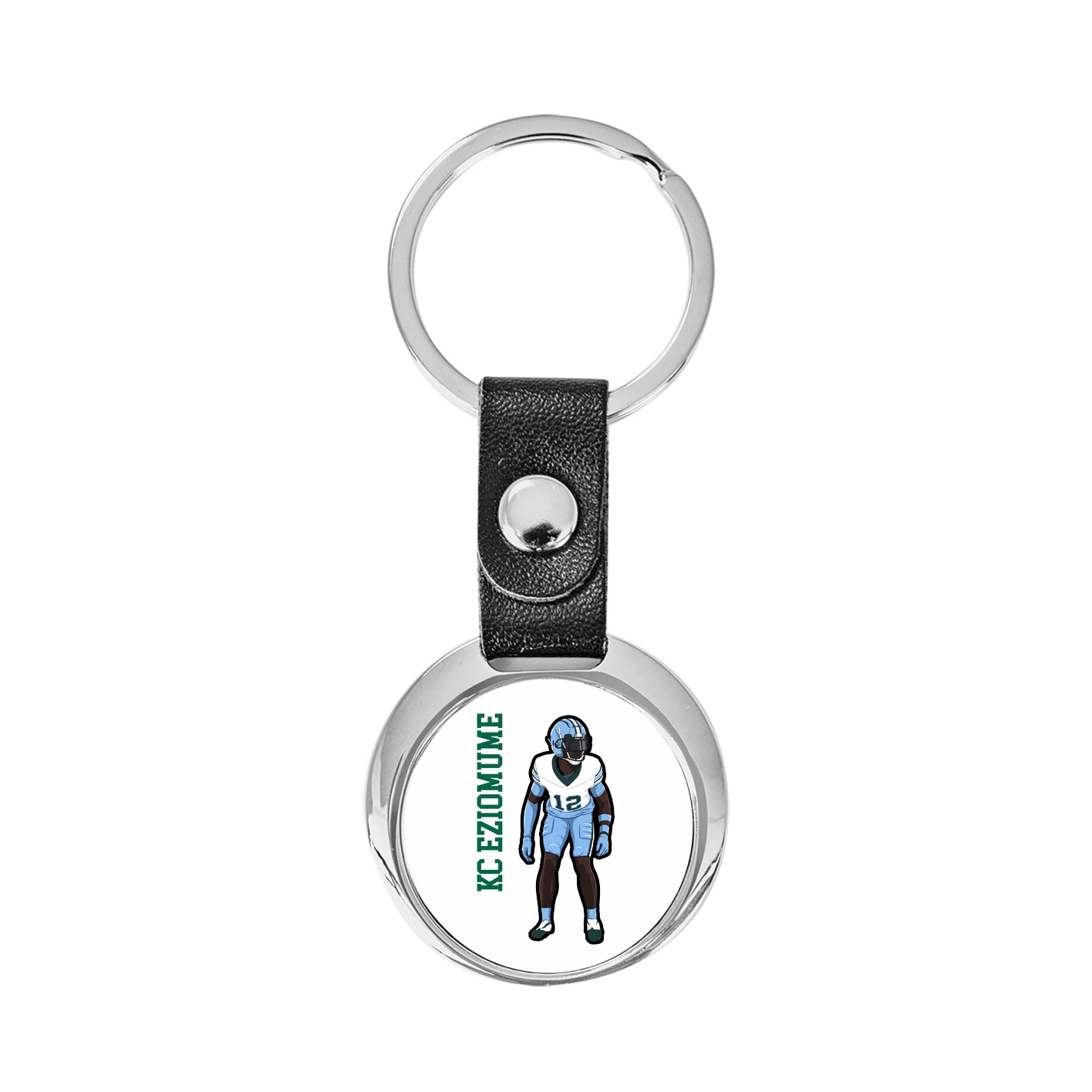 Key Chain — Name Vertical in Classic