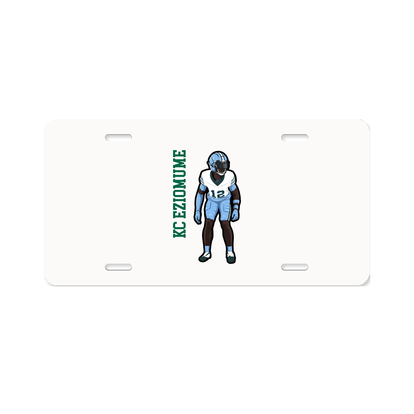 Aluminum License Plate