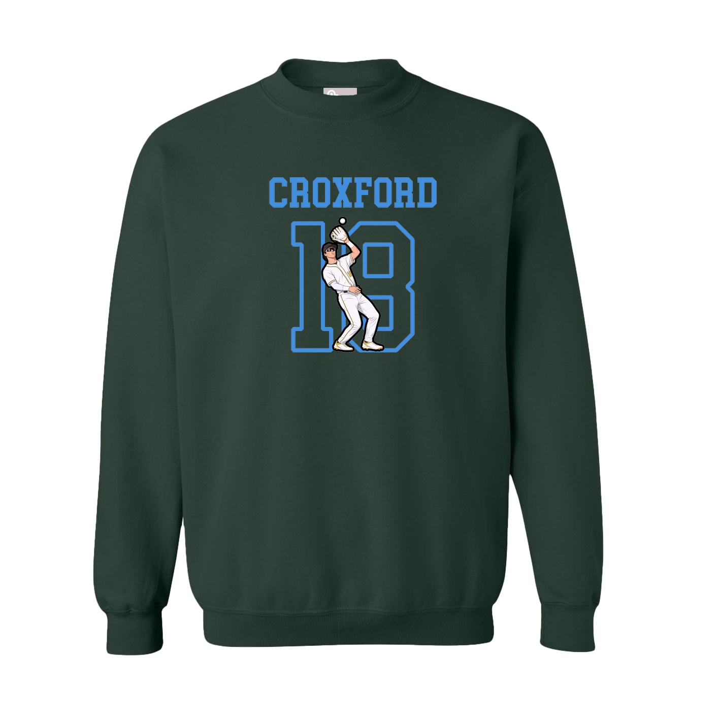 Fleece Crew — Shirsey in Green