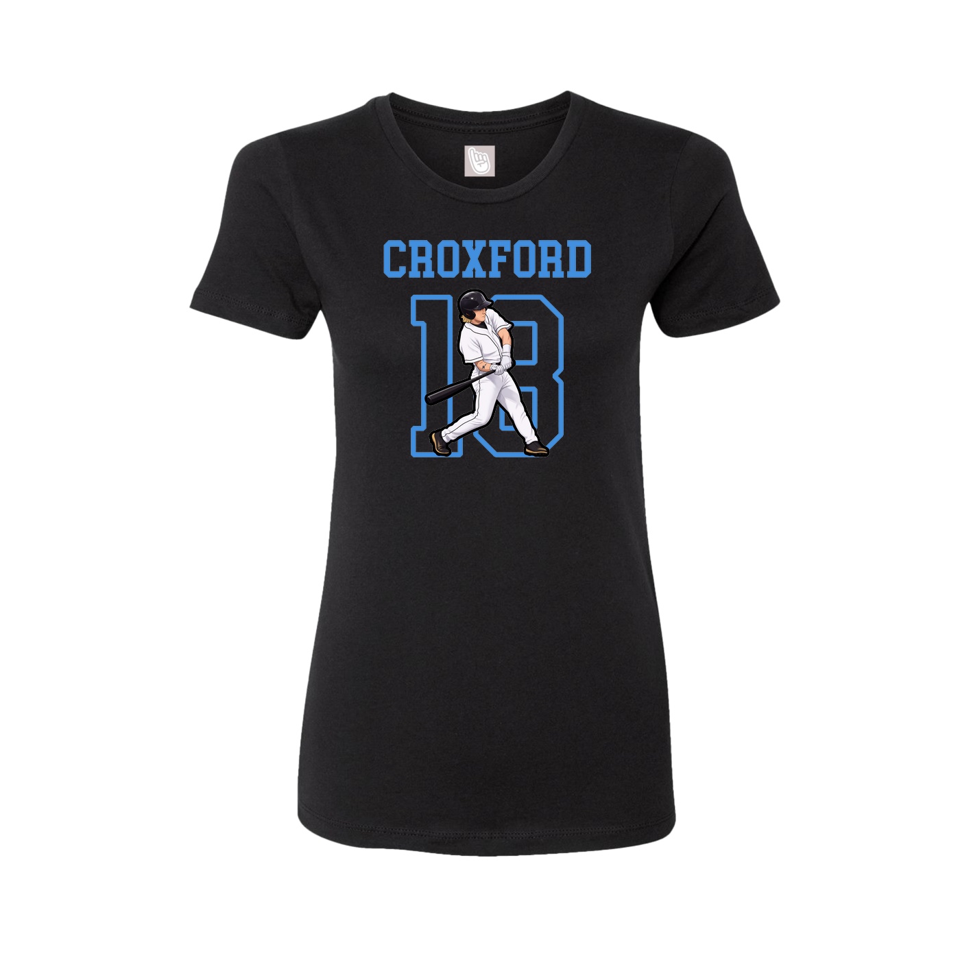 Fitted Women's Tee — Shirsey in Black