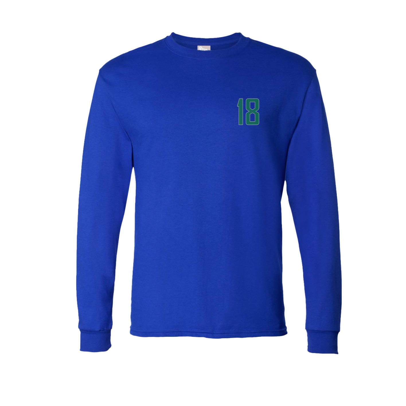 Long Sleeve Tee — Front Shirsy in Royal