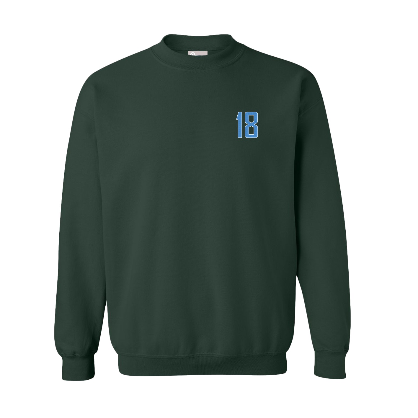 Fleece Crew — Front Shirsy in Green