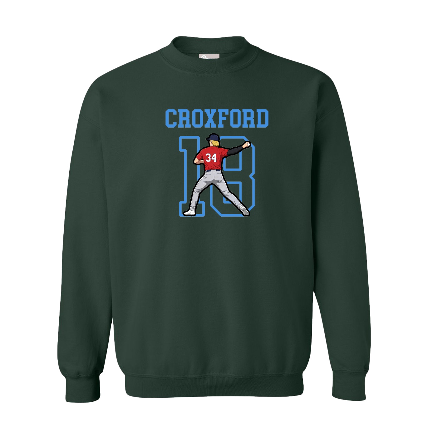 Fleece Crew — Shirsey in Green