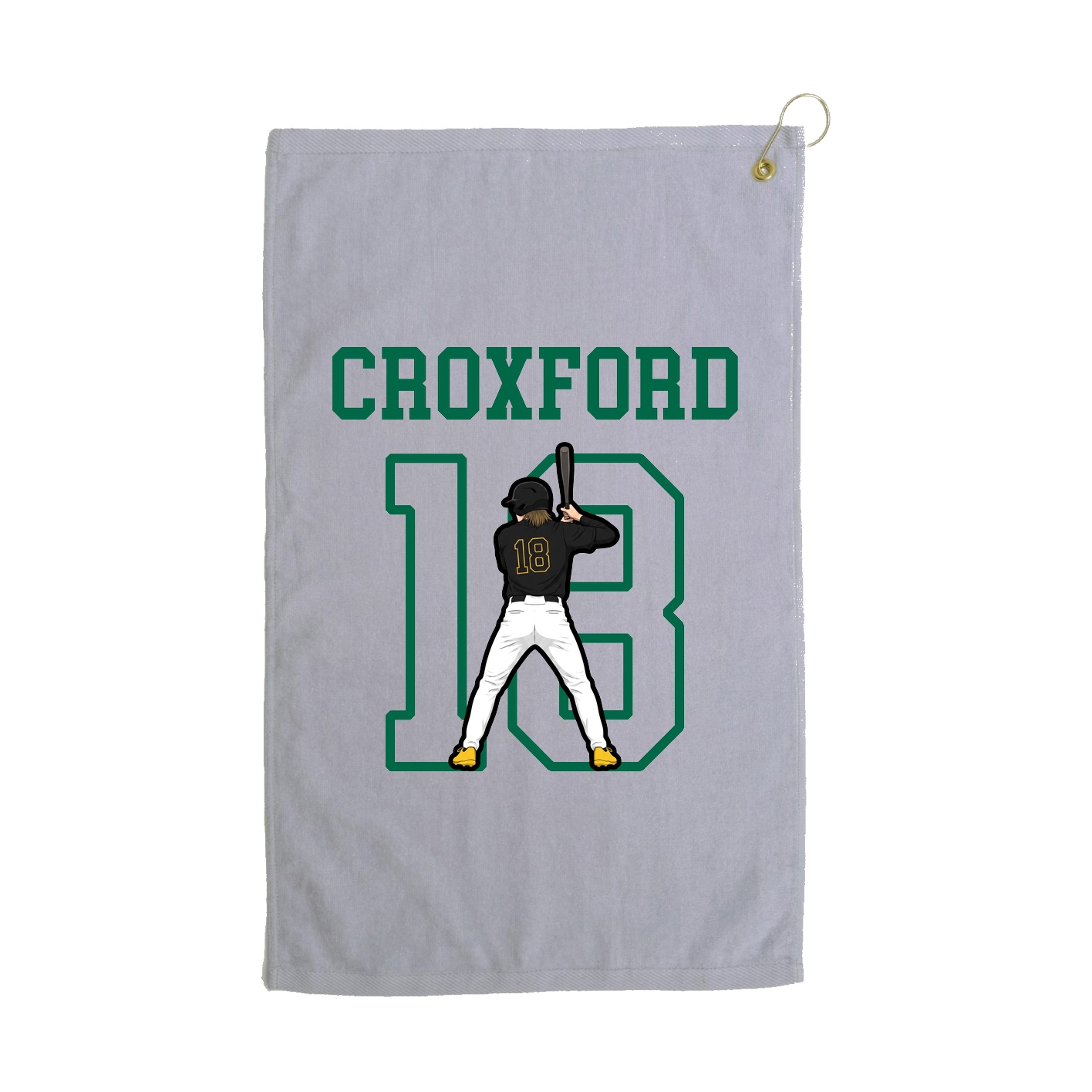 Golf Towel — Shirsey in Grey
