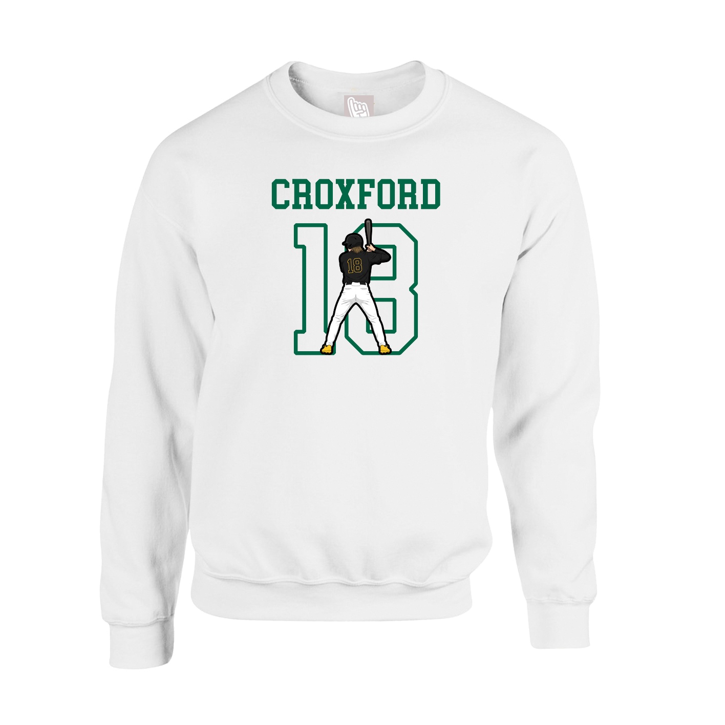 Fleece Crew — Shirsey in White