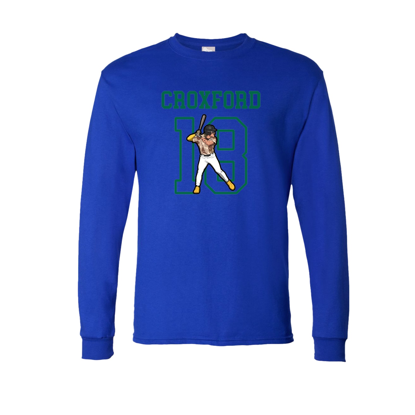 Long Sleeve Tee — Shirsey in Royal