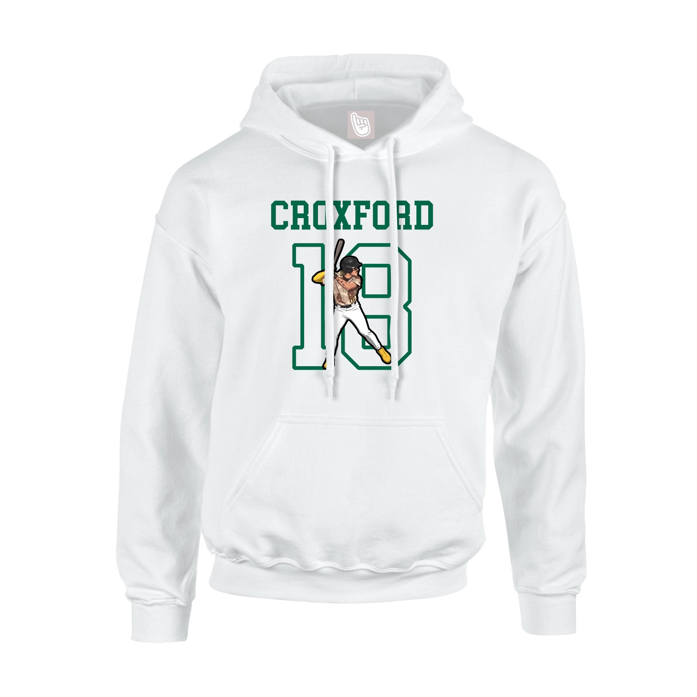 Youth Hoodie — Shirsey in White